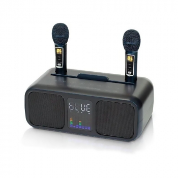 Беспроводная Bluetooth караоке система SD-318 с микрофонами-2