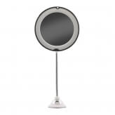 Зеркало косметическое Magic Mirror 10x с подсветкой увеличительное с гибким креплением-1