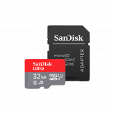 Карта памяти SDHC Micro SanDisk Ultra 32GB+ SD adapter-1