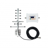 Усилитель сигнала сотовой связи Wingstel 900 MHz (для 2G) 65 dBi, кабель 15 м., комплект-1