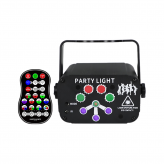 Лазерный проектор / светомузыка Party Light Y-240 (лазер, стробоскоп, LED, ультрафиолет)-1