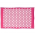 Массажный акупунктурный коврик EcoRelax, розовый-2