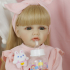 Силиконовая кукла Реборн девочка Кэтти 55 см-13