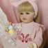Силиконовая кукла Реборн девочка Кэтти 55 см-3